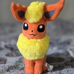 Tomy Pokemon Flareon Plush Toy